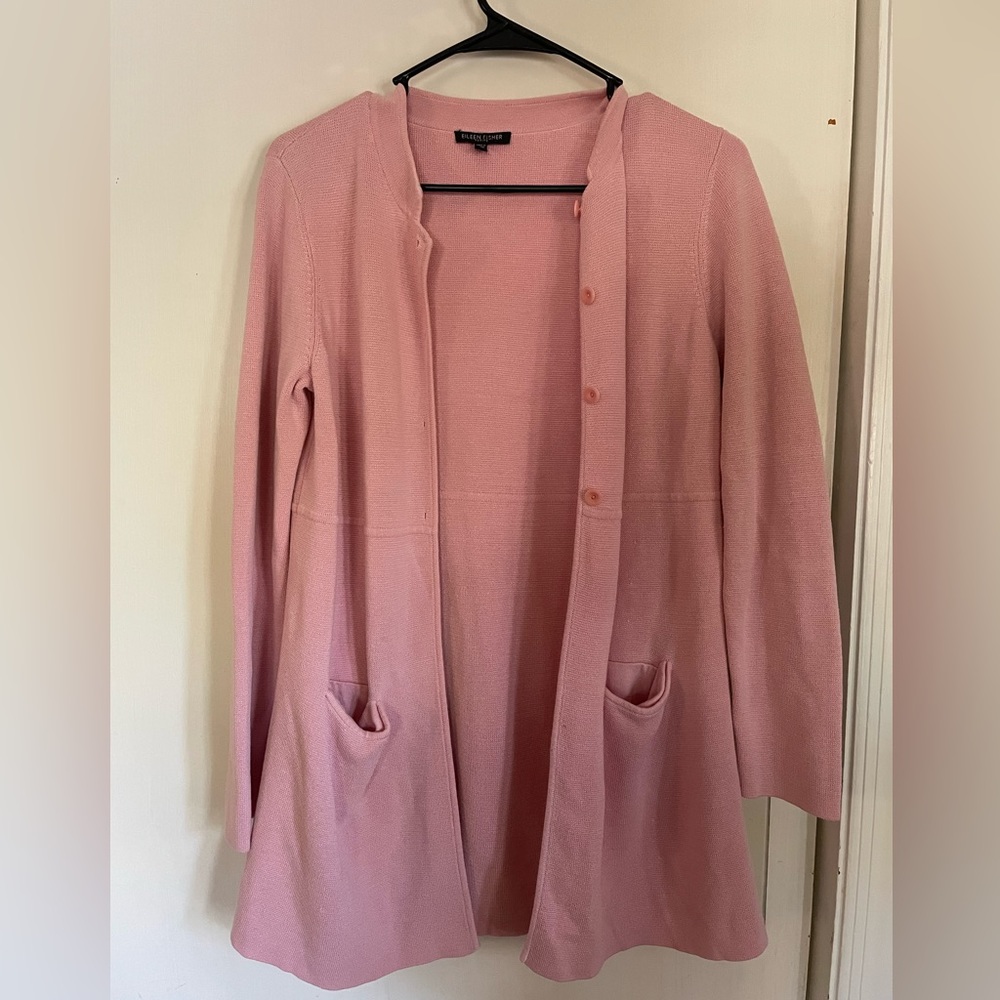 Eileen Fisher silk and cotton sweater